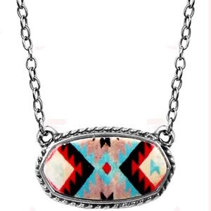 Dainty Southwestern Pendant Necklace